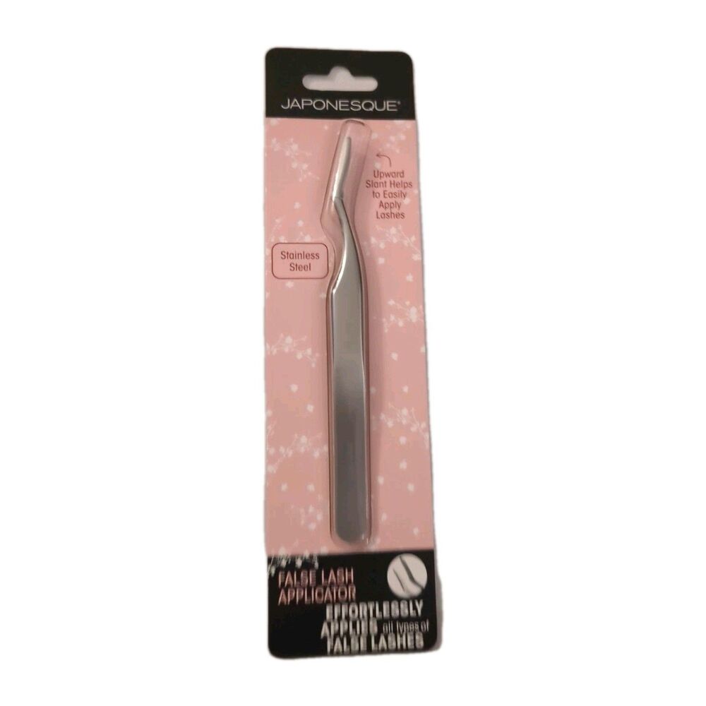 NEW Japonesque Fake Lash Stainless Steel Applicator Upward Slant MT-1198